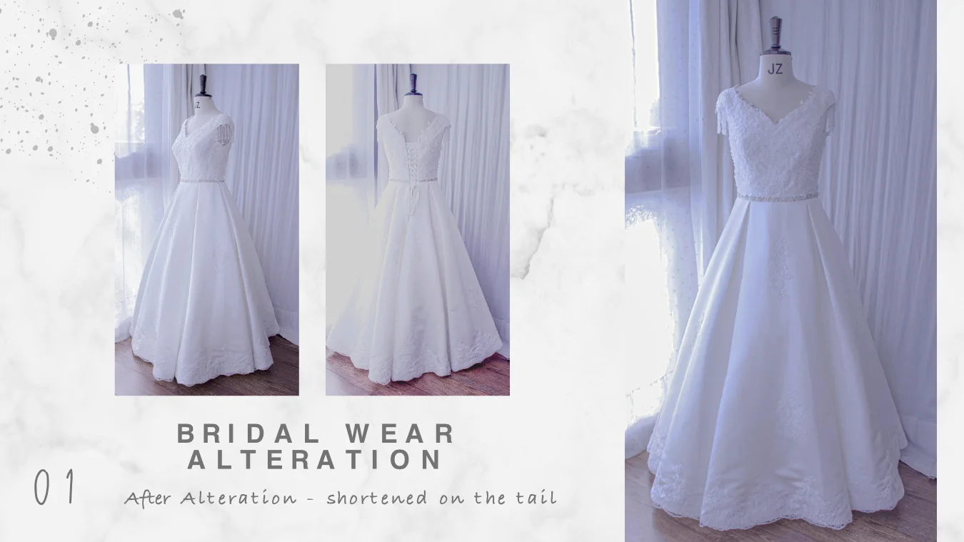 Wedding Dress alteration Style 1